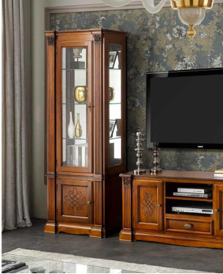 Display case Wardrobe Showcases Living room Show Cabinets Design new Baroque Rococo new