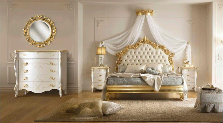 Bed Upholstery Design Luxury Double Hotel Beds Sleep Room 180x200cm Solid wood