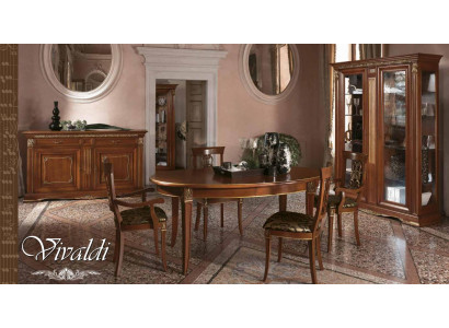 Dining Table Suite Designer Tables + 4x Chair Set Solid wood Complete Set Living
