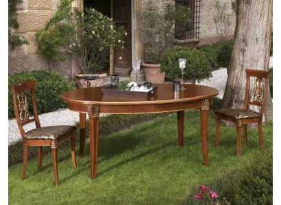 Dining table Table Wood Luxury Tables Baroque Rococo Dining room Antique Style Italy Furniture