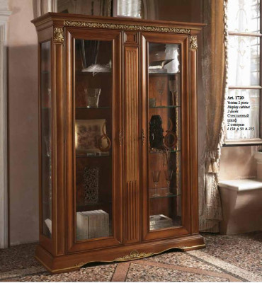 Display case Wardrobe Showcases Living room Show Cabinets Design Baroque Rococo Italy