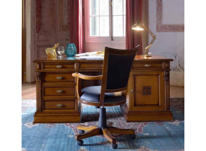 Furnishings Study room Office Furniture Table Armchair 2-piece Suite Baroque