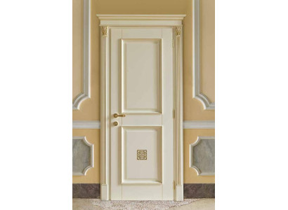 Door + frame interior doors Baroque custom-made Classic Solid wood doors Italy new!