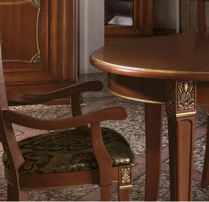 Dining table Table Group Dining room Living room Wood Baroque Rococo Italy Furniture