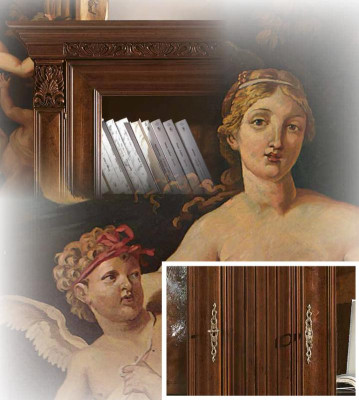 XXL Buffet Chest of drawers Chests of drawers Wardrobe Baroque Rococo Deco Sideboard Console