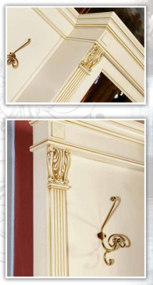 Coat rack set with mirror wall shelf hooks wardrobe clothes stand hallway wardrobes