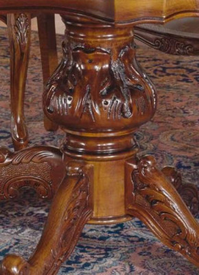 Classic r Luxury Table Wood Tables Baroque Rococo Deco Antique Style Dining Living