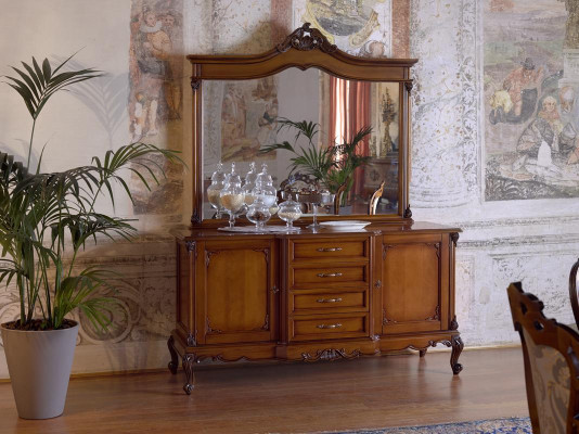 Chest of drawers Sideboard Chests of drawers Sideboard Living room Baroque Sideboard xxl design Solid wood