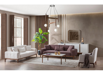 Sofa set 3+3+1 Seater + Coffee table 4-piece set Upholstery Furniture Sofa Couch