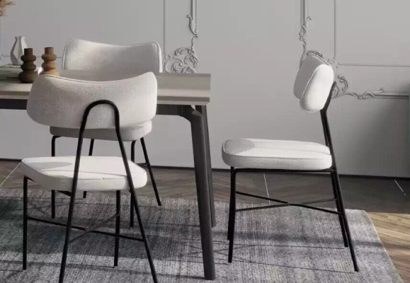 Dining room set chic Furniture Furnishings 6-piece dining set Dining set Table