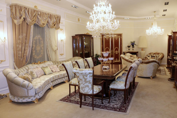 Designer Sofa Round Corner sofa Round Sofa Modern Italy Living landscape Furniture