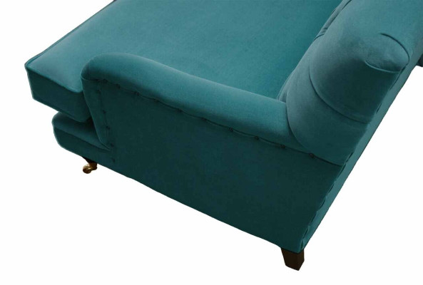 Designer Sofa 3 Seater Chesterfield Couch Upholstery Seat Three Seater Textile