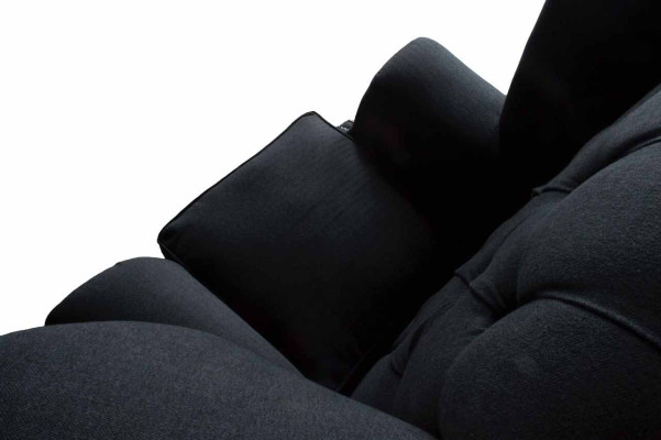 Chesterfield Textile Upholstery Sofa Design Couch Armchair 1 Seat Wing Chair