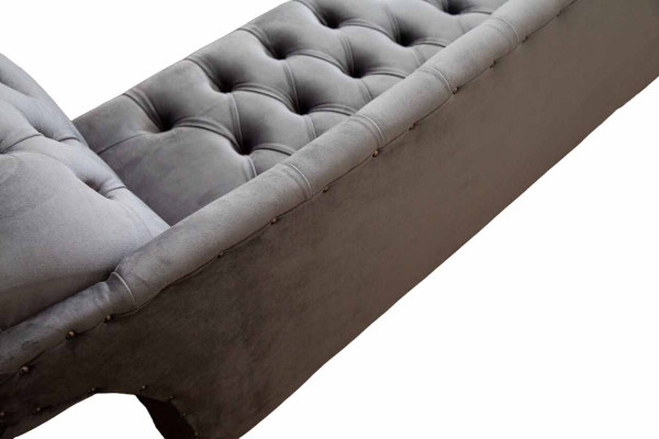 Chesterfield 3 Seater Design Couch Sofa Upholstery Seat Fabric Luxury Couches