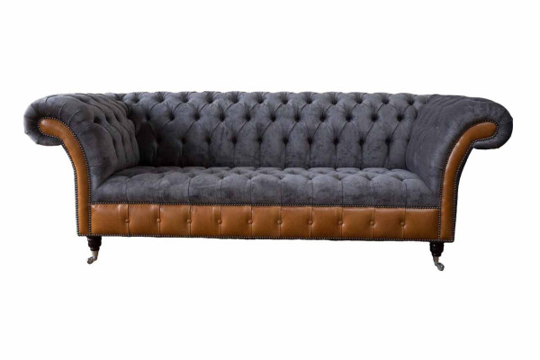 Design Sofa 3 Seater Chesterfield Couch Upholstery Sofas Three Seater new