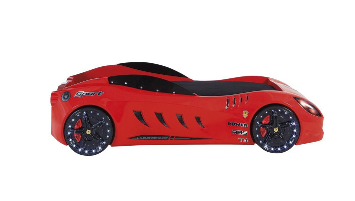 Bedroom Childrens bed Beds Children Room Car Children's furniture Red new
