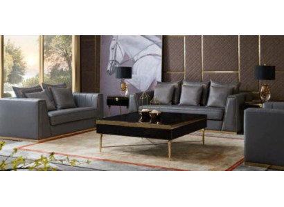 Luxury Furniture Sofa set Couch Sofa Upholstery 3 2 1 Seater with Coffee table