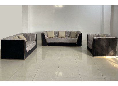 Design Sofas Upholstered furniture Sofas Modern Luxury elegant seating set 3+2+1 Seater