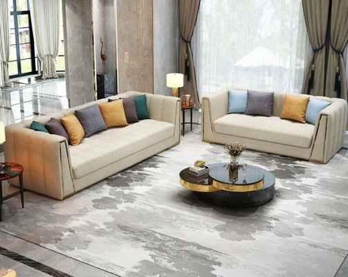 Sofa set Designer Sofa Leather Sofa 321 Seater Decorative Modern Sofa