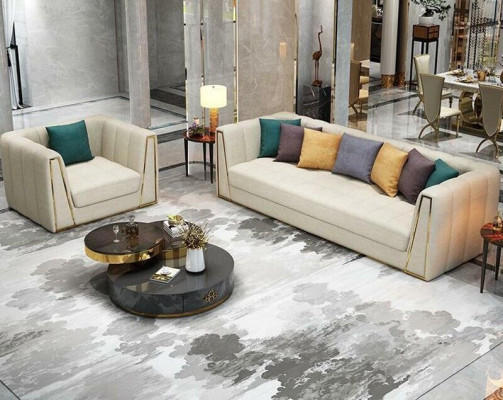 Sofa set Designer Sofa Leather Sofa 321 Seater Decorative Modern Sofa