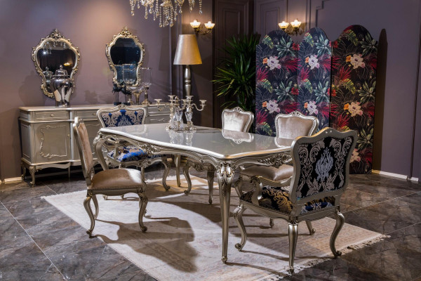 Table Luxury Dining room table Dining room wooden table Tables Art déco Furniture