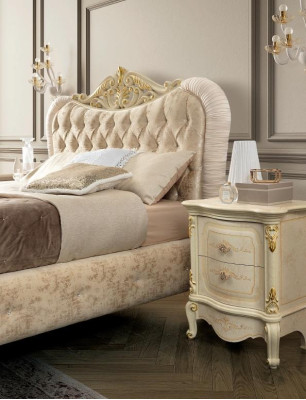Luxury Chesterfield Bed Beds Upholstered bed Double Italian Bedroom new