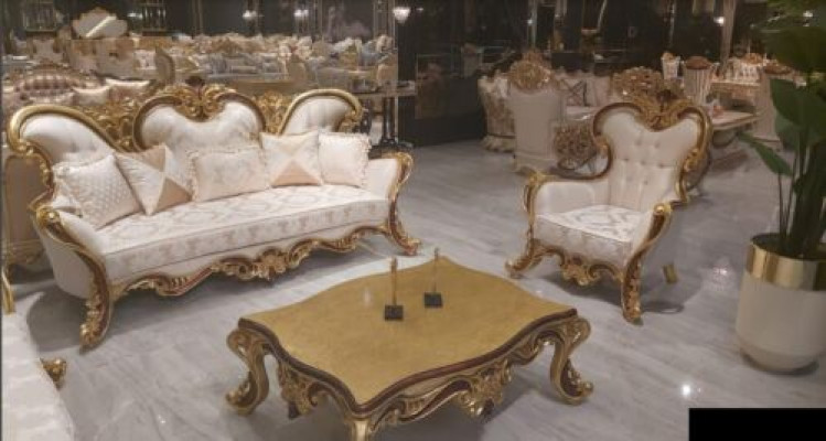 Sofa set 3+1 Seater Coffee table Group Sofa Armchair Sofas Couch Fabric Suite