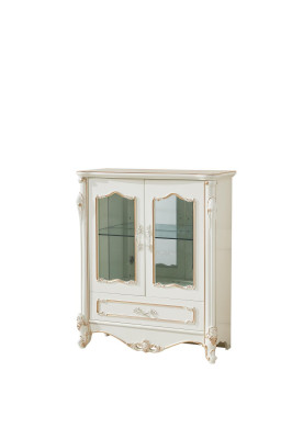 Display case Single Cabinet Bar Cabinets Shelf Wardrobe Furniture Wood Glass Cabinet