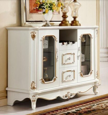Classic s Sideboard Glass Cabinet Chest of drawers Furniture Display case Wardrobe Baroque