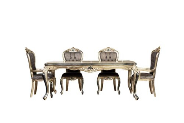 Classic r Dining table Table Baroque Tables Dining tables wooden table 208x108 cm
