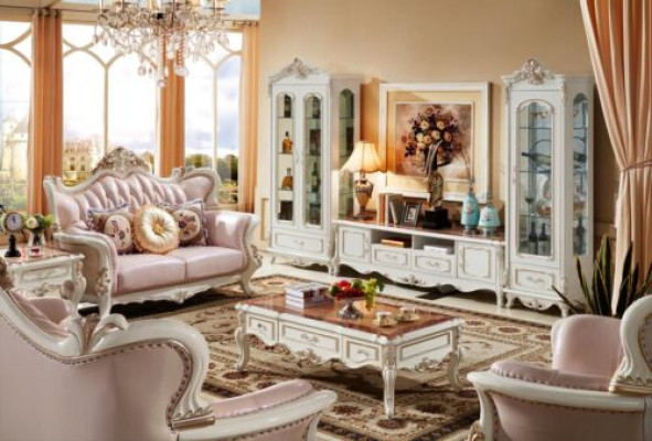 Sideboard White Luxury Elegant Living room Chest of drawers Cabinets Lowboard Furniture new