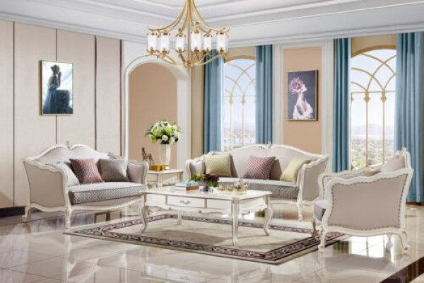 Side table White Classic Wood Design Living room Furniture Consoles Tables