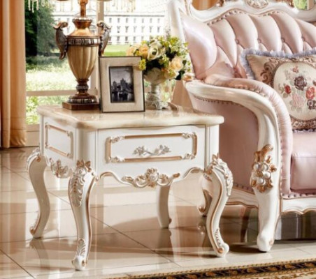 Side table Tables Living room Luxury White Table Furniture Coffee table new