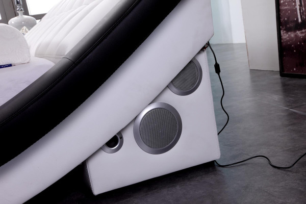 Bed Design Digital USB Beds Luxury Bedroom Furniture Leather Double