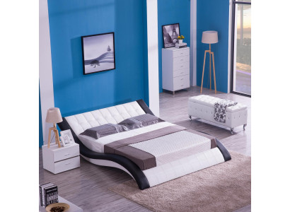 Design Bed Digital Sound USB Beds Luxury Bedroom Furniture Leather