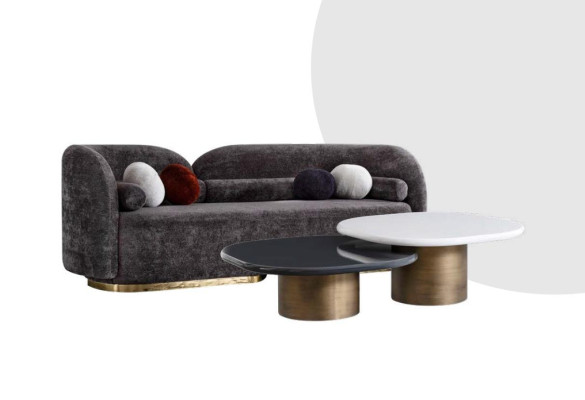 Comfortable sofa three eggs for the living room modern style new model