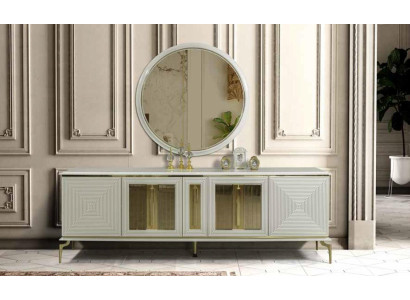 Helle Chest of drawers xxl Big Wardrobe Chests of drawers 220cm Sideboard xxl Sideboard