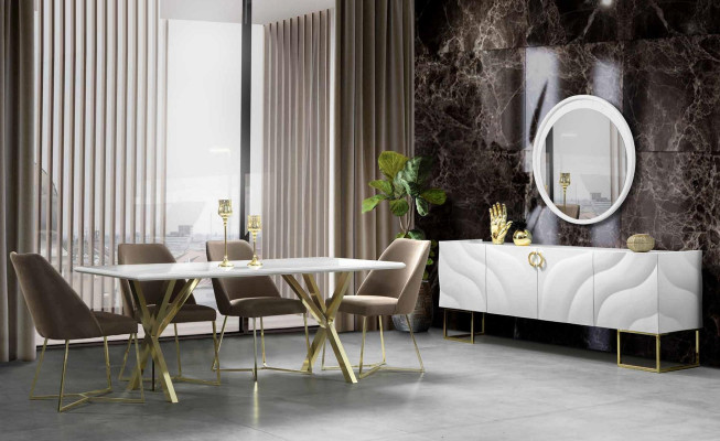 Design Dining table Table Tables Modern Wood Dining room Italian style