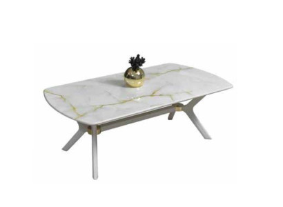 Coffee table Furniture Table Living room Side table Wood stainless steel Tables Furniture