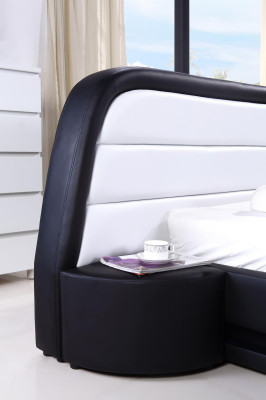 Beds Textile Leather Hotel Luxury Upholstery Design Wood Designer Bed