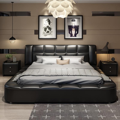 Luxur Upholstered bed design bed Textile Beds Double bed Bed Marriage bed Design