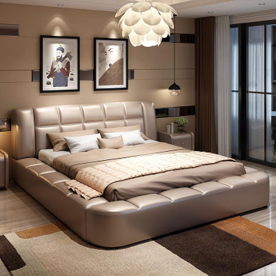 Luxur Upholstered bed design bed Textile Beds Double bed Bed Marriage bed Design