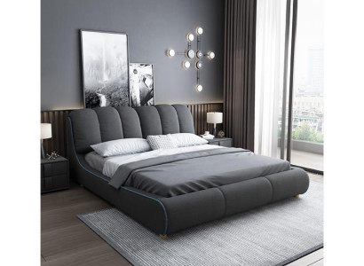 Design Wood Modern Bed 180x200 Bedroom Marriage Luxury Hotel Beds