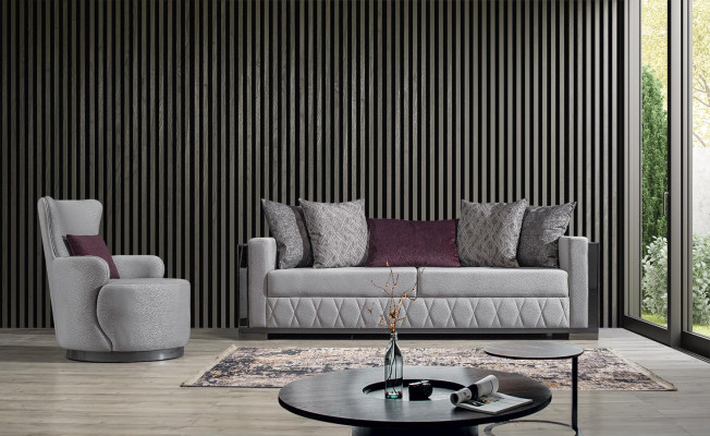 Round Club Chair Sofa Couch Relax Single Seater Upholstery Furniture Furnishings