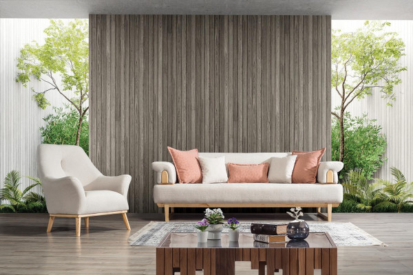 Relax Club Armchair 1 Seater White Living room Luxury Design Furniture Textile