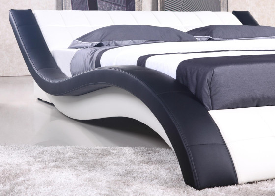 Double Hotel Beds Marriage Bedroom Textile Bed Upholstery Design Luxury