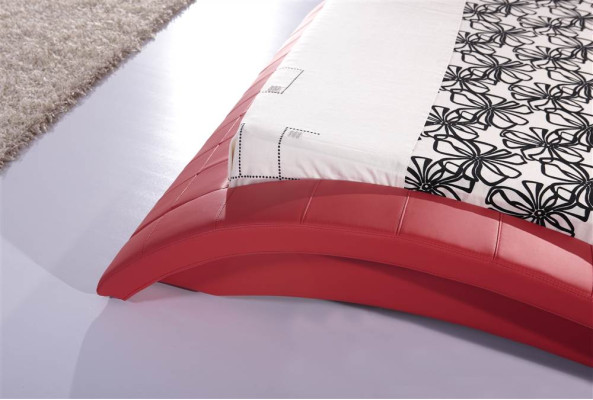 Double Marriage Bed Beds XXL Leather Frame new Double bed Designer Upholstery