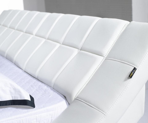 Beds Marriage 180x200cm Sleep Room Leather Double Bed Upholstery Design
