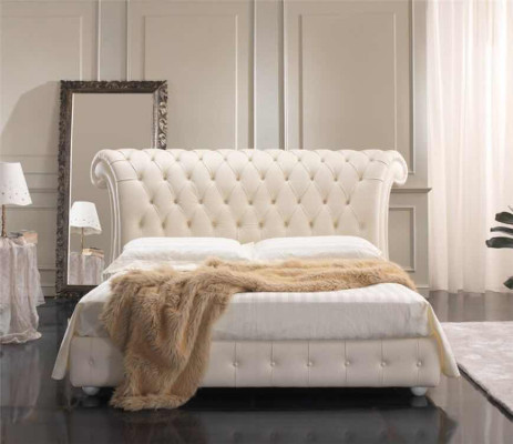 Beds Hotel Hotel Bed 180x200cm Luxury Furniture Bed frame Design Upholstered bed