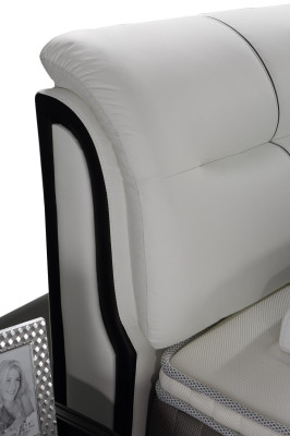 Beds Upholstery Textile Modern Wood Bedroom new Double bed Chester bed